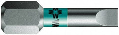 Wera - T30 Torx Bit - 1/4" Hex Drive, 1" OAL - Strong Tooling