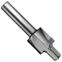 Made in USA - 3/8-24" Port, 0.805" Spotface Diam, 3/16" Tube Outside Diam, Reamer Pilot, Straight Shank, Carbide Tipped Porting Tool - Strong Tooling