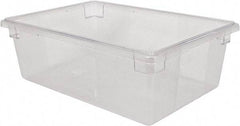 Rubbermaid - Rectangular, Clear Polycarbonate Food Tote Box - 6" High x 12" Wide x 18" Long - Strong Tooling