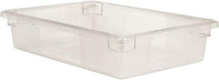 Rubbermaid - Rectangular, Clear Polycarbonate Food Tote Box - 6" High x 18" Wide x 26" Long - Strong Tooling