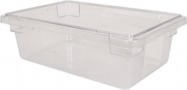 Rubbermaid - Rectangular, Clear Polycarbonate Food Tote Box - 9" High x 18" Wide x 26" Long - Strong Tooling