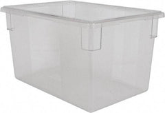 Rubbermaid - Rectangular, Clear Polycarbonate Food Tote Box - 15" High x 18" Wide x 26" Long - Strong Tooling