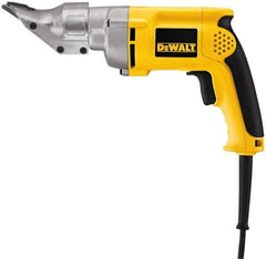 DeWALT - 2,500 SPM, 120 Volt, Pistol Grip Handle, Handheld Electric Shear - 18 Gauge (Mild Steel) & 20 Gauge (Stainless Steel) Cutting Capacity - Strong Tooling