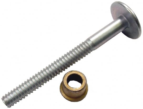 HUCK - Size 10 Button Head Steel Lockbolt Blind Rivet - 0.062" to 5/8" Grip, 0.48 to 0.52" Head Diam, 0.281" Max Hole Diam, 1/8" Length Under Head, 1/4" Body Diam - Strong Tooling