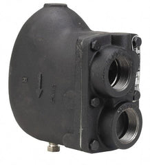 Watts - 4 Port, 1-1/4" Pipe, Cast Iron Float & Thermostatic Steam Trap - 15 Max psi - Strong Tooling