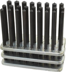 Value Collection - 26 Piece, Transfer Punch Set - Round Shank - Strong Tooling