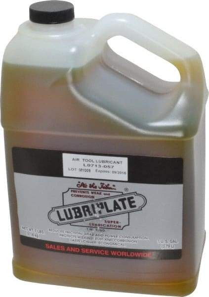 Lubriplate - 1 Gal Bottle, ISO 32, Air Tool Oil - 147 Viscosity (SUS) at 100°F, 44 Viscosity (SUS) at 210°F - Strong Tooling