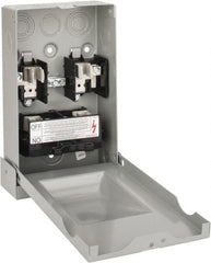 Eaton Cutler-Hammer - 3R NEMA Rated, 60 Amp, 10 hp, Fusible Air Conditioning Pullout Disconnect Switch - Strong Tooling