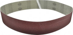 Tru-Maxx - 4" Wide x 60" OAL, 80 Grit, Aluminum Oxide Abrasive Belt - Aluminum Oxide, Medium, Coated - Strong Tooling