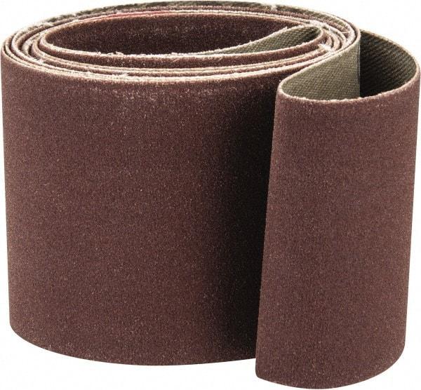 Tru-Maxx - 2" Wide x 48" OAL, 220 Grit, Aluminum Oxide Abrasive Belt - Aluminum Oxide, Very Fine, Coated, X Weighted Cloth Backing - Strong Tooling