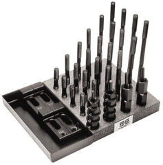 TE-CO - T-Nut & Stud Kits Stud Thread Sizes: 1-8 Number of Pieces: 41 - Strong Tooling