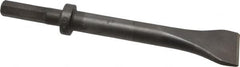 Made in USA - 2" Head Width, 9" OAL, Scaling Chisel - Hex Drive, Hex Shank, Alloy Steel - Strong Tooling