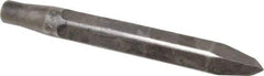 Made in USA - 10" OAL, Rivet Cutter Chisel - Round Drive, Round Shank, Alloy Steel - Strong Tooling