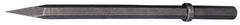 Made in USA - 1-1/8" Head Width, 20" OAL, 1-1/8" Shank Diam, Scaling Chisel - Hex Drive, Hex Shank, Alloy Steel - Strong Tooling