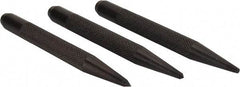 Value Collection - 3 Piece, 5/32", Pin Punch Set - Round Shank - Strong Tooling