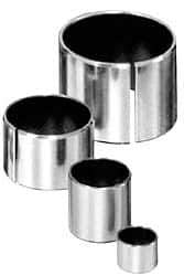 Bunting Bearing - 3/16" Inside x 1/4" Outside Diam, Steel Sleeve Bearing - 1/2" OAL - Strong Tooling