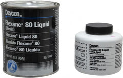 Devcon - 1 Lb Kit Black Urethane Joint Sealant - 120°F (Wet), 180°F (Dry) Max Operating Temp, 15 min Tack Free Dry Time - Strong Tooling