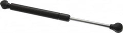 Value Collection - 0.32" Rod Diam, 0.75" Tube Diam, 120 Lb Capacity, Fixed Force Gas Spring - 11.9" Extended Length, 3.5" Stroke Length, Plastic Ball Socket, Black Nitride Piston - Strong Tooling