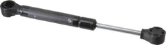 Value Collection - 0.24" Rod Diam, 0.59" Tube Diam, 40 Lb Capacity, Fixed Force Gas Spring - 7.5" Extended Length, 2" Stroke Length, Plastic Ball Socket, Black Nitride Piston - Strong Tooling