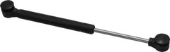 Value Collection - 0.24" Rod Diam, 0.59" Tube Diam, 20 Lb Capacity, Fixed Force Gas Spring - 9.6" Extended Length, 3.15" Stroke Length, Plastic Ball Socket, Black Nitride Piston - Strong Tooling