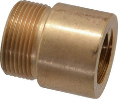 Keystone Threaded Products - 1.12" Long, 1-1/4" High, 1/2" Thread Length, Bronze, Right Hand, Round, Precision Acme Nut - 1.000-18 Thread Size, 2C Class of Fit - Strong Tooling