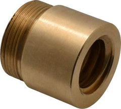 Keystone Threaded Products - 1-1/2" Long, 1-1/2" High, 1/2" Thread Length, Bronze, Right Hand, Round, Precision Acme Nut - 1.375-16 Thread Size, 2C Class of Fit - Strong Tooling