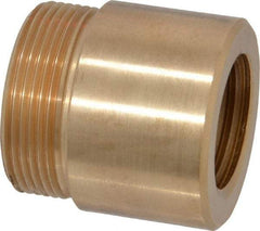 Keystone Threaded Products - 1-1/2" Long, 1-1/2" High, 1/2" Thread Length, Bronze, Right Hand, Round, Precision Acme Nut - 1.375-16 Thread Size, 2C Class of Fit - Strong Tooling