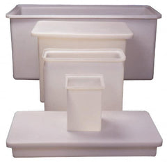 Made in USA - Rectangular Polyethylene Tank Cover - 24" Wide x 36" Long x 1/4" Thick - Strong Tooling