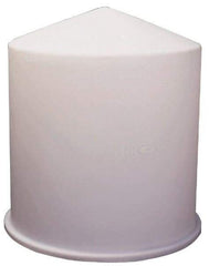 Made in USA - 55 Gallon Conical Bottom Plastic Open Top Tank - 36" High x 22" Diam - Strong Tooling