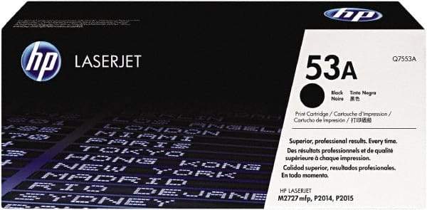 Hewlett-Packard - Black Toner Cartridge - Use with HP LaserJet P2015, M2727nf MFP - Strong Tooling