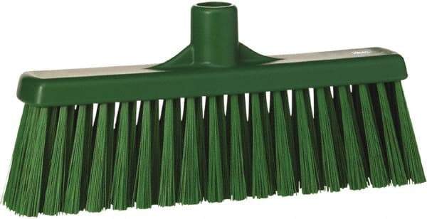 Vikan - 5-5/8" OAL Polyester Bristle Lobby Broom - 3" Bristle Length, 11" Wide - Strong Tooling