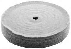 Divine Brothers - 12" Diam x 2" Thick Unmounted Buffing Wheel - Polishing Wheel, 3/4" Arbor Hole - Strong Tooling