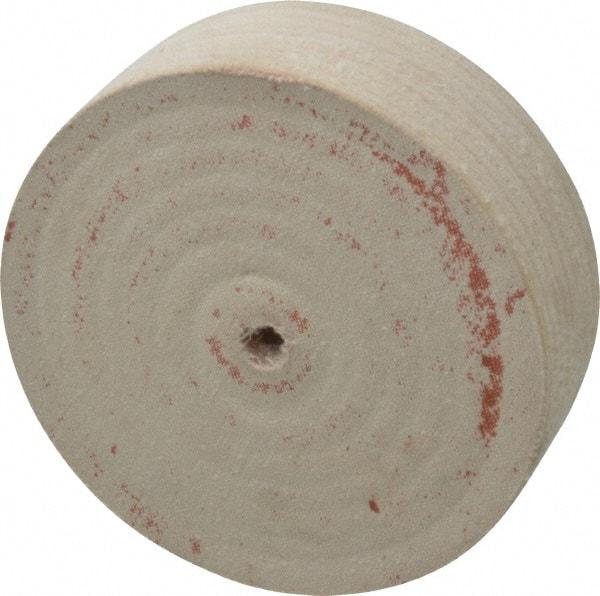 Divine Brothers - 6" Diam x 2" Thick Unmounted Buffing Wheel - Polishing Wheel, 1/2" Arbor Hole - Strong Tooling