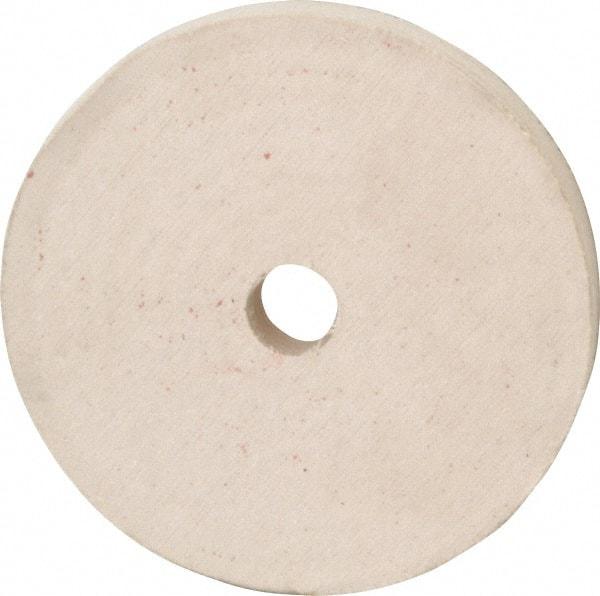 Divine Brothers - 8" Diam x 1" Thick Unmounted Buffing Wheel - Polishing Wheel, 1-1/4" Arbor Hole - Strong Tooling