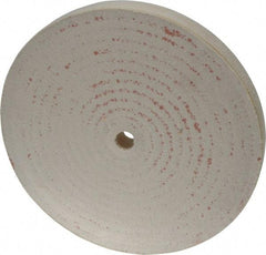 Divine Brothers - 10" Diam x 1" Thick Unmounted Buffing Wheel - Polishing Wheel, 3/4" Arbor Hole - Strong Tooling