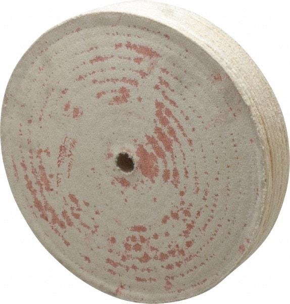 Divine Brothers - 10" Diam x 2" Thick Unmounted Buffing Wheel - Polishing Wheel, 3/4" Arbor Hole - Strong Tooling