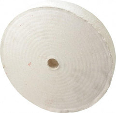 Divine Brothers - 12" Diam x 2" Thick Unmounted Buffing Wheel - Polishing Wheel, 1-1/4" Arbor Hole - Strong Tooling