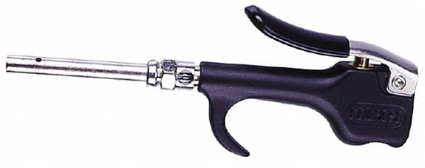 Coilhose Pneumatics - Safety Extension Tube Thumb Lever Blow Gun - 1/4 NPT, 36" Tube Length, Zinc - Strong Tooling