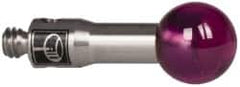 Renishaw - 0.1969 Inch Ball Diameter, Stainless Steel Stem, M2 Thread, Ruby Point Ball Tip CMM Stylus - 0.3937 Inch Working Length, 0.0984 Inch Stem Diameter, 0.3937 Inch Overall Length - Strong Tooling