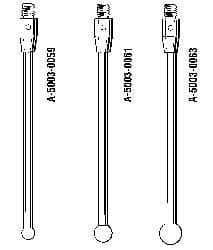 Renishaw - 10 mm Ball Diameter, CMM Stylus and Probe - 60.5 mm Overall Length - Strong Tooling