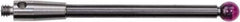 Renishaw - 0.1181 Inch Ball Diameter, Carbide Stem, M2 Thread, Ruby Point Ball Tip CMM Stylus - 1-1/16 Inch Working Length, 0.0787 Inch Stem Diameter, 1.1811 Inch Overall Length - Strong Tooling