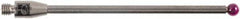 Renishaw - 0.1181 Inch Ball Diameter, Carbide Stem, M3 Thread, Ruby Point Ball Tip CMM Stylus - 1.7205 Inch Working Length, 0.0787 Inch Stem Diameter, 1.9685 Inch Overall Length - Strong Tooling