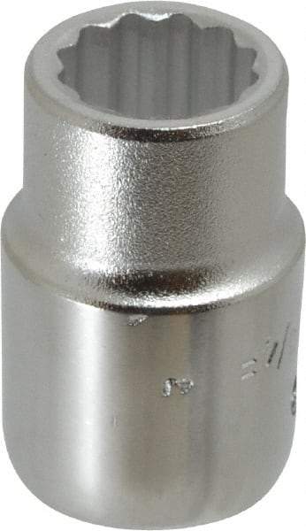 Blackhawk by Proto - 3/4", 3/4" Drive, Standard Hand Socket - 12 Points, 2" OAL, Chrome Finish - Strong Tooling