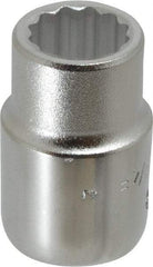 Blackhawk by Proto - 3/4", 3/4" Drive, Standard Hand Socket - 12 Points, 2" OAL, Chrome Finish - Strong Tooling