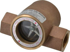 Dwyer - 3/4 Inch, Bronze Body Sight Flow Indicator - 125 Max psi, 4-1/16 Inch Overall Length, 200°F - Strong Tooling