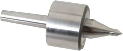 Riten - MT2 Taper Shank, 2-3/8" Head Diam 4,480 Lb Capacity Live Center - 4,000 Max RPM, 1-3/4" Head Length, 3/8" Point Diam, 1-7/8" Point Len, 310 Lb Max Workpc, 6-7/16" OAL, 5/8" Long Tip, Long Point - Strong Tooling