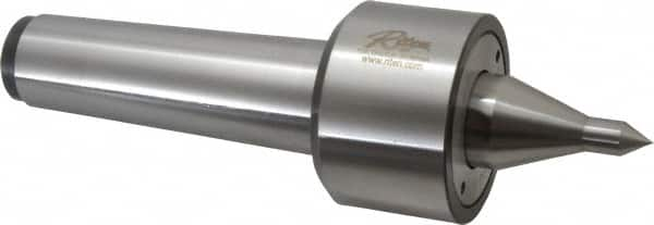 Riten - MT5 Taper Shank, 3-1/16" Head Diam 9,000 Lb Capacity Live Center - 5,000 Max RPM, 2-3/32" Head Length, 1/2" Point Diam, 2-1/2" Point Len, 1,100 Lb Max Workpc, 11-3/8" OAL, 15/16" Long Tip, Long Point - Strong Tooling