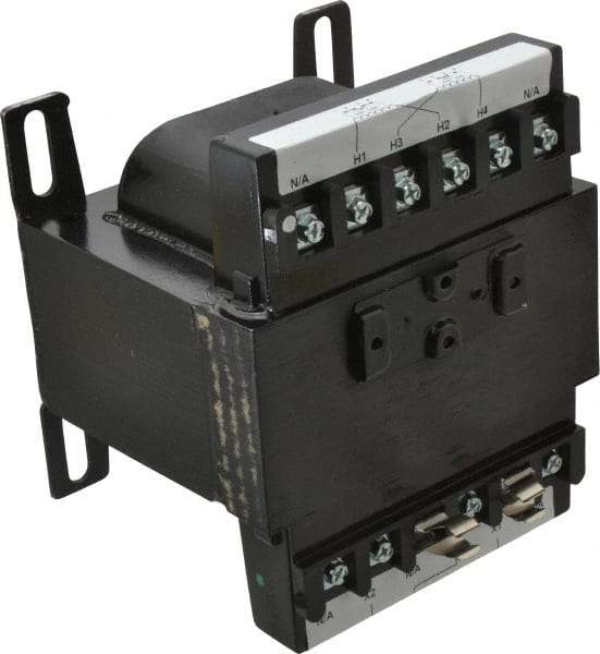 Eaton Cutler-Hammer - 1 Phase, 0.5 kVA, Control Transformer - 2 Input, 1 Output Winding, 50/60 Hz, 5-1/2 Inch Deep x 4-3/4 Inch High, 131°F Temp Rise - Strong Tooling