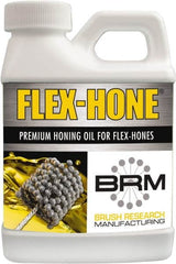 Brush Research Mfg. - Flex-Hone, 1 Gal Bottle Honing Fluid - Straight Oil, For Cutting - Strong Tooling