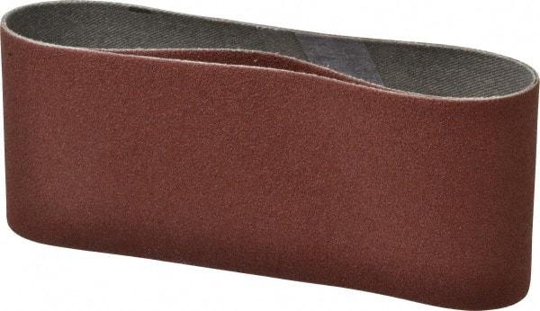 Porter-Cable - 2-1/2" Wide x 14" OAL, 100 Grit, Aluminum Oxide Abrasive Belt - Aluminum Oxide, Fine, Coated, X Weighted Cloth Backing - Strong Tooling